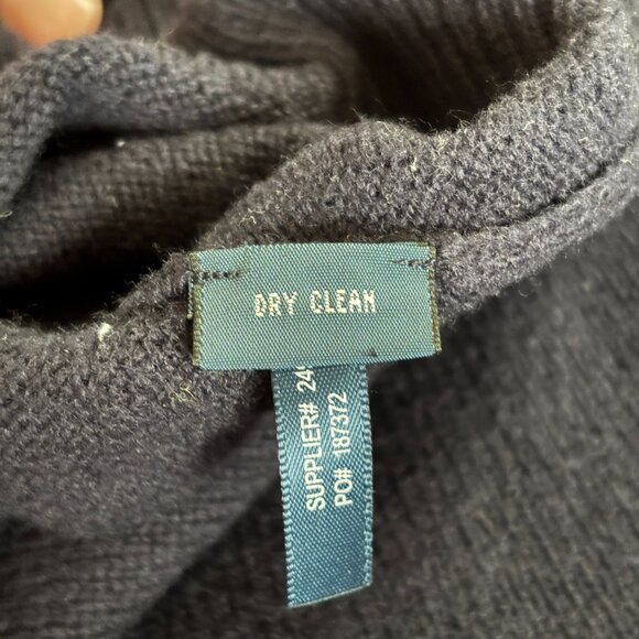 Vintage Polo By Ralph Lauren V-Neck Pullover Sweater Mens S 100% Lamb's Wool - Picture 6 of 8